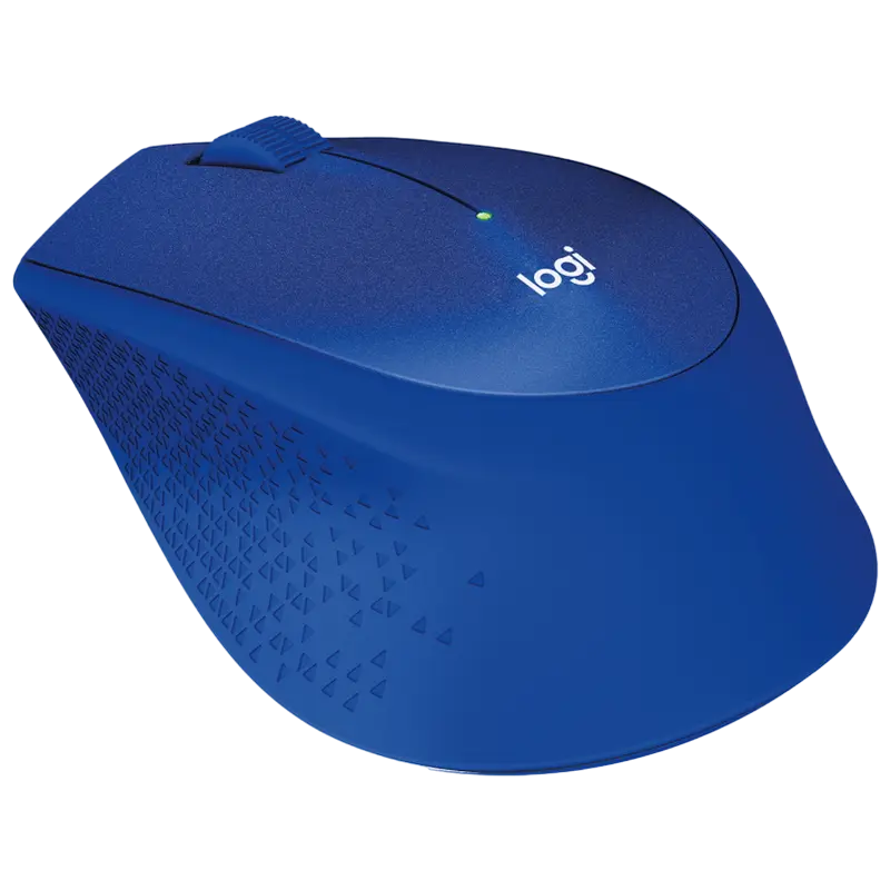 Беcпроводная мышь Logitech M330 Silent Plus Беспроводное Синий