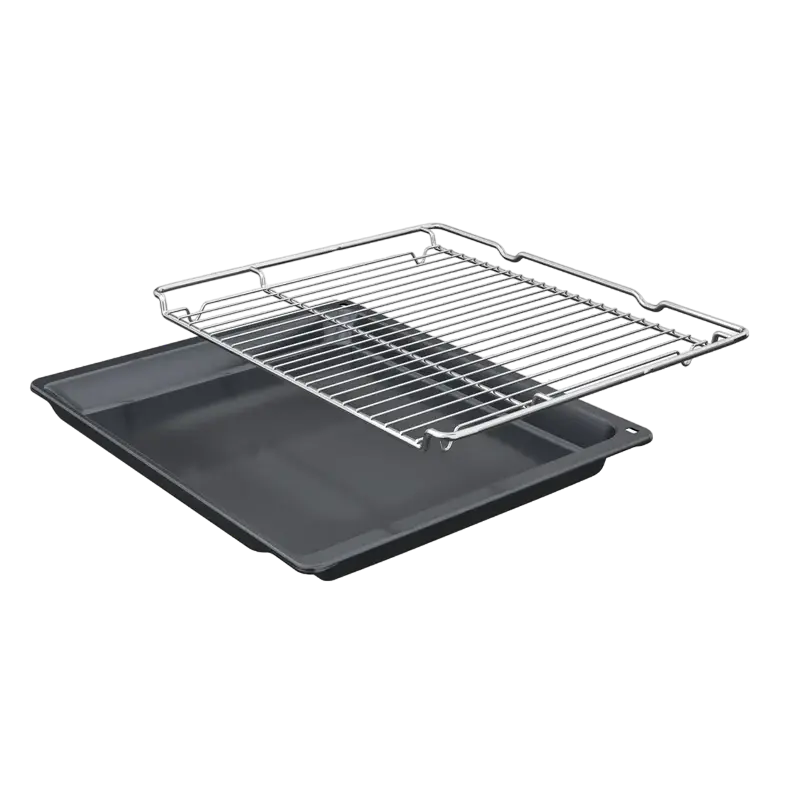 Электрический духовой шкаф Bosch HBG7221B1S Черный