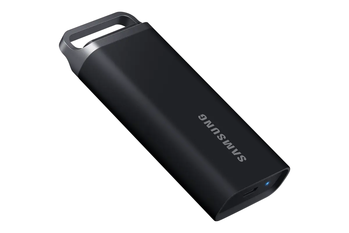 Внешний портативный SSD накопитель Samsung T5 EVO 4 ТБ Чёрный