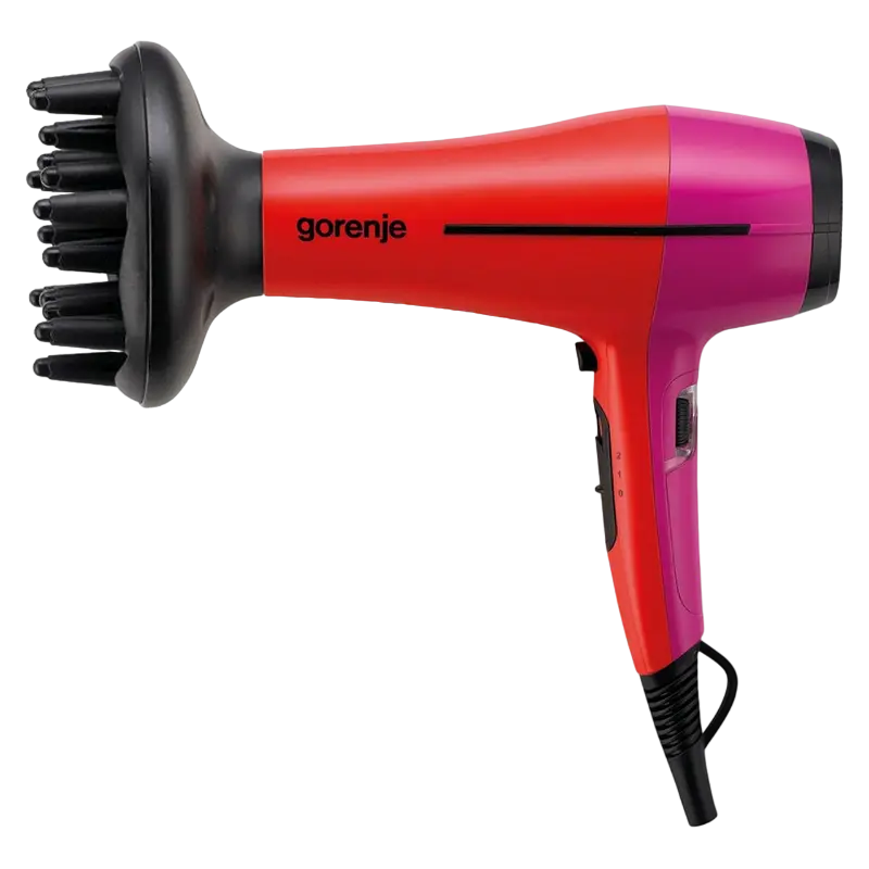 Фен Gorenje HD215PR Розовый | Красный