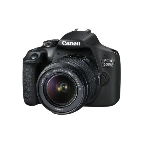 Зеркальный фотоаппарат Canon EOS 2000D & EF-S