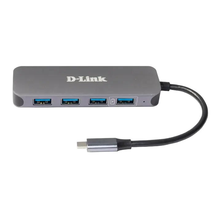 USB-концентратор D-Link DUB-2340 Серый