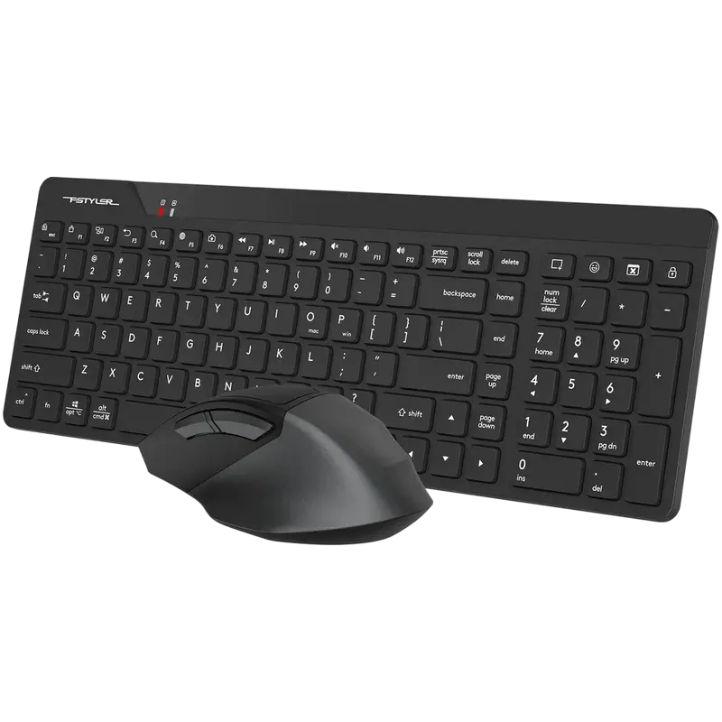 Клавиатура и мышь A4Tech FG2400 Air2 Мембрана Черный