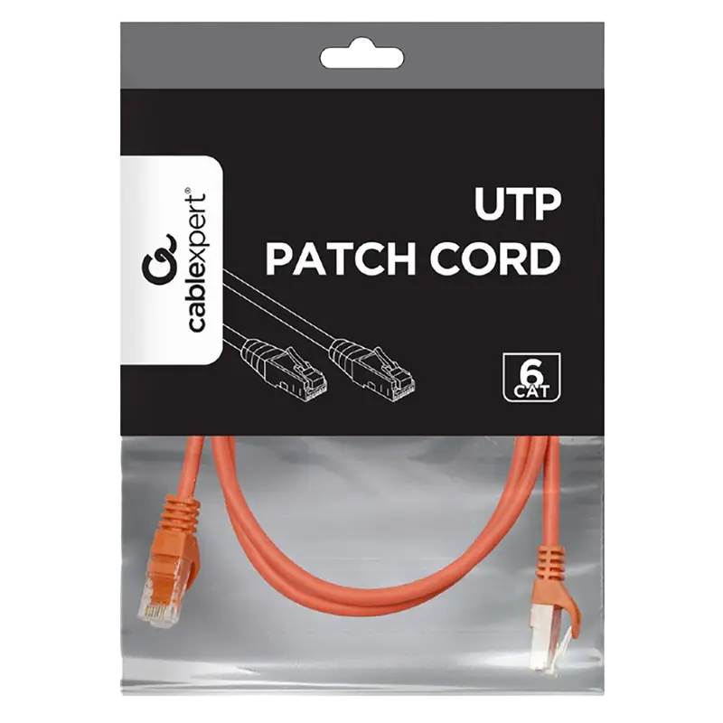 Патч-корд Cablexpert PP6U-1M/R Красный