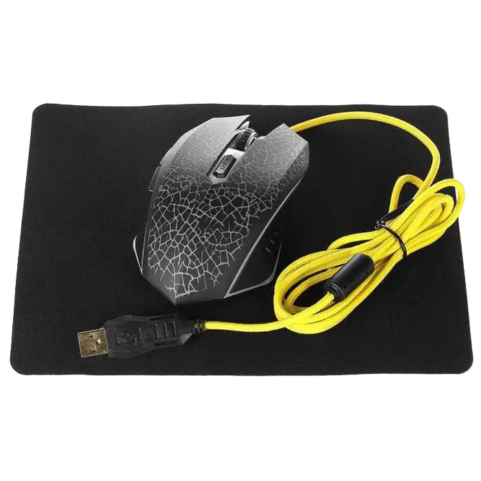 Игровая мышь QUMO Solaris Проводное Чёрный