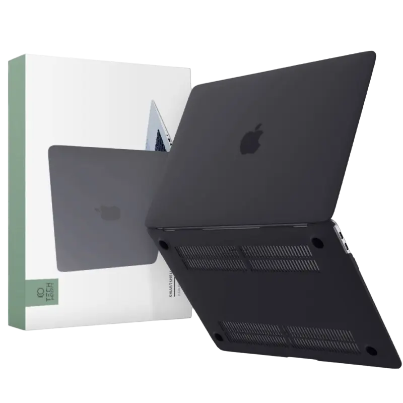 Чехол для ноутбука Tech Protect Macbook Pro 13 (2016-2022) Smartshell Черный