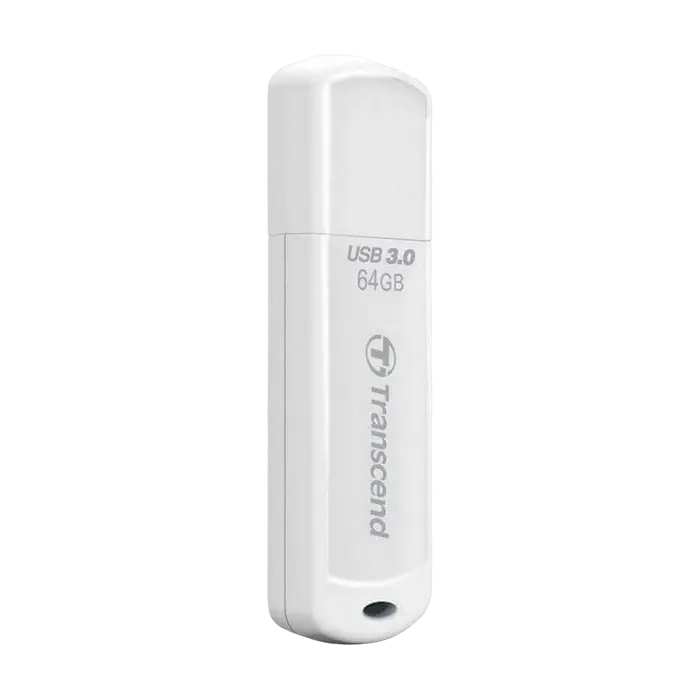 USB Flash накопитель Transcend JetFlash 730 64ГБ Белый