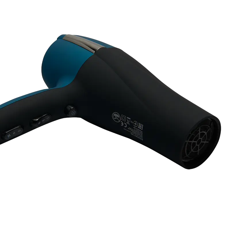 Фен Polaris PHD2245Ti Черный/ Синий