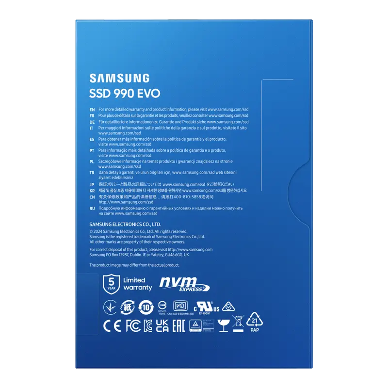 Unitate SSD Samsung 990 EVO EVO 990 2048GB