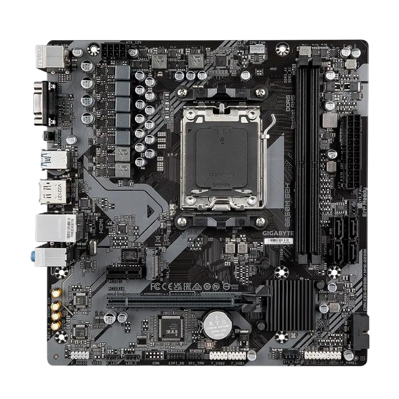 Материнская плата Gigabyte B650M S2H AM5 Micro-ATX