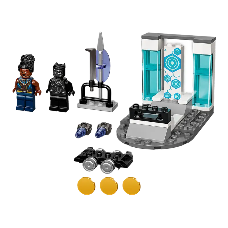 Конструктор LEGO Shuri's Lab Разноцветный