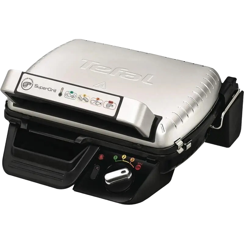 Электрический Гриль Tefal SuperGrill Серебристый