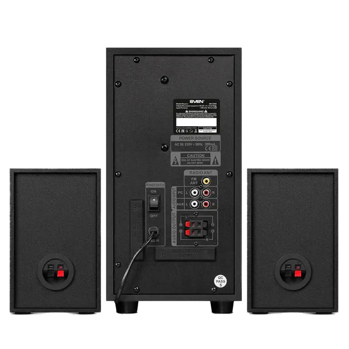 Компьютерные колонки SVEN MS-2055 Черный