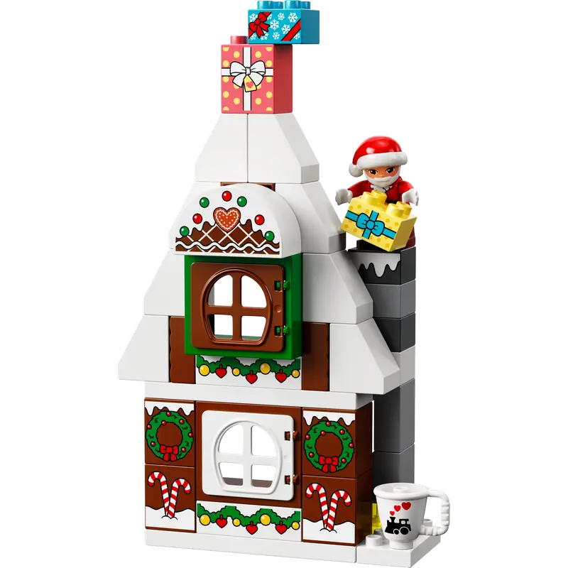 Конструктор LEGO Santa's Gingerbread House Разноцветный