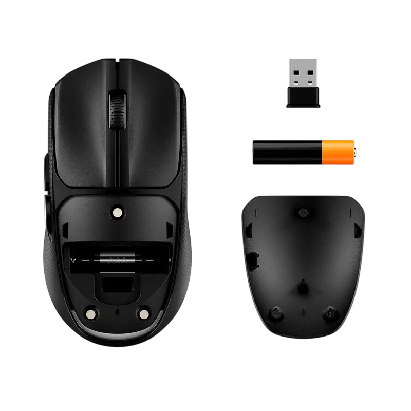 Игровая мышь HyperX Pulsefire Fuse Беспроводное Чёрный