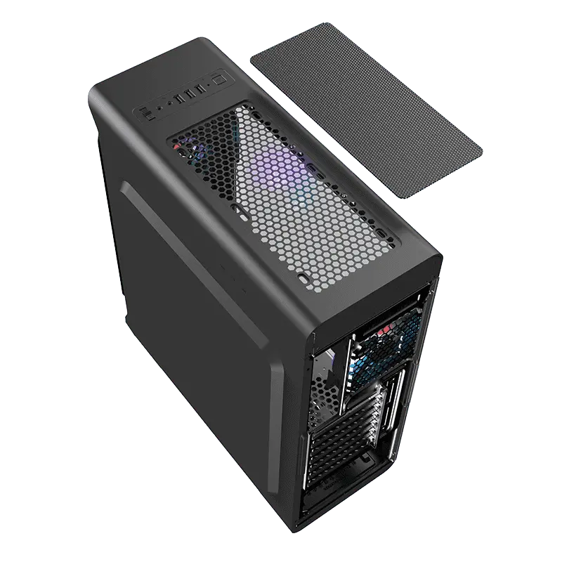 Компьютерный корпус Gamemax STARLIGHT FRGB Midi-Tower Черный