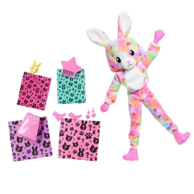 Barbie Cutie Reveal Color Dreams Series Rabbit
