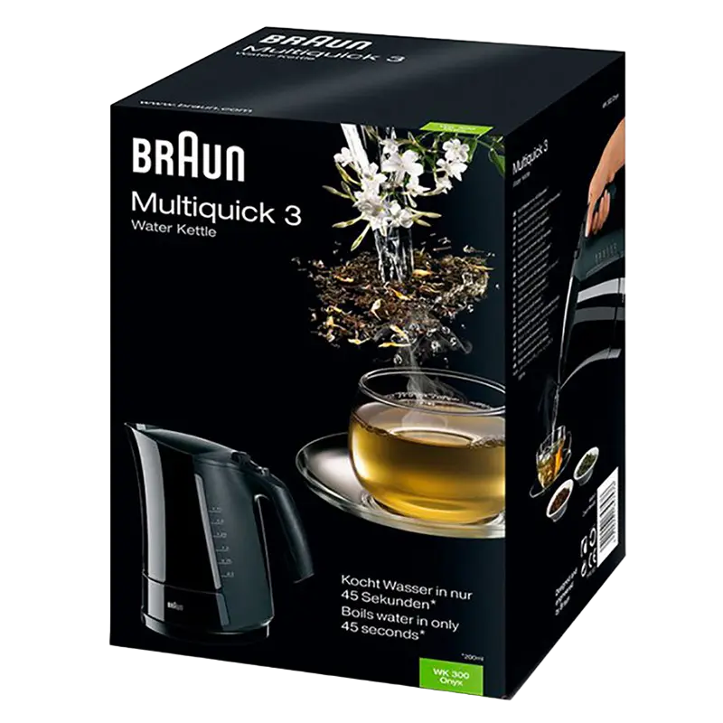 Электрочайник Braun WK300 Чёрный