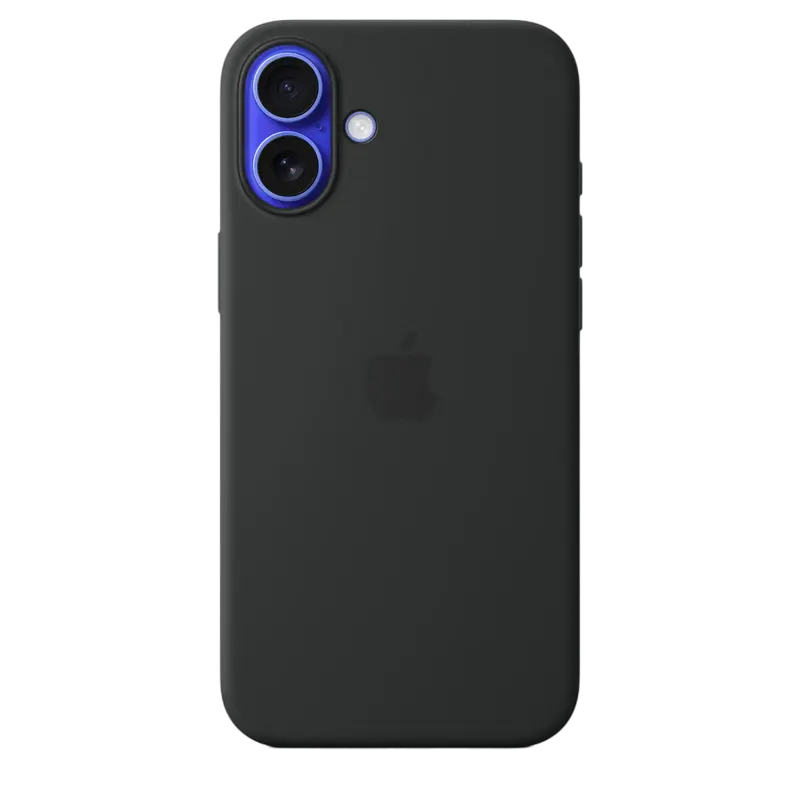 Чехол Apple iPhone 16 Plus Silicone Case MagSafe A3314 Silicone Case with MagSafe Чёрный
