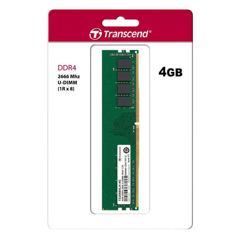 Memorie RAM Transcend PC21300 4GB