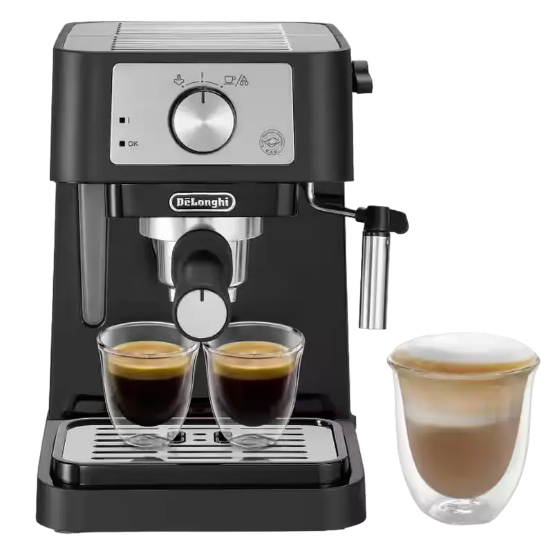 Кофеварка рожковая DeLonghi EC260.BK Черный