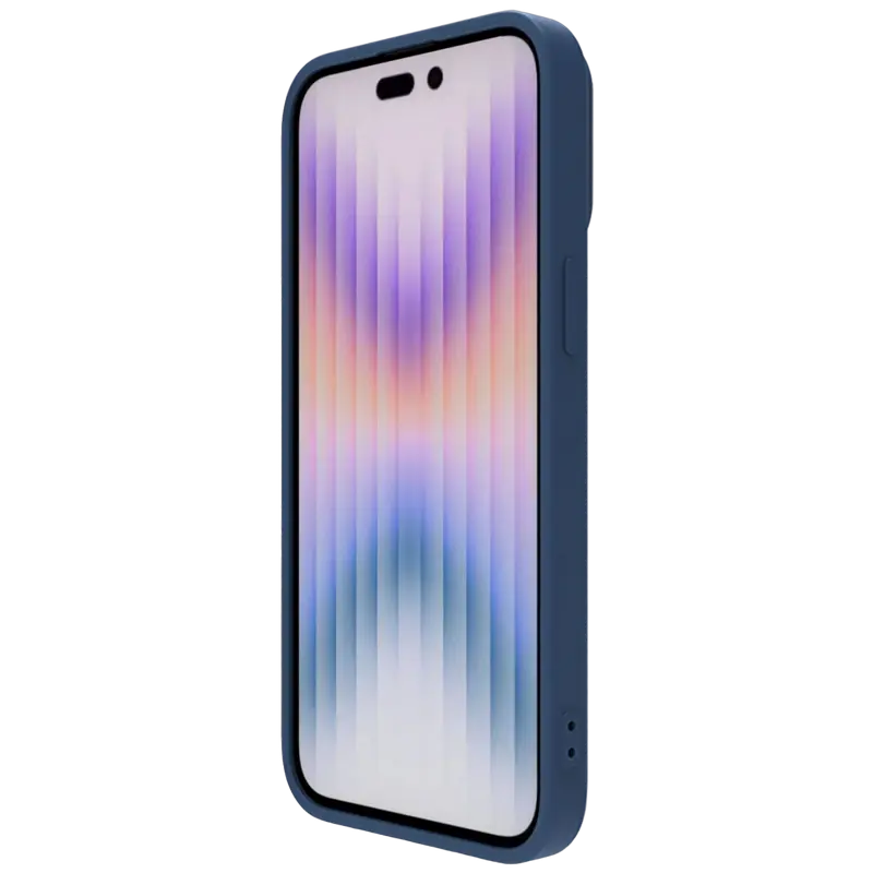 Husă Nillkin Apple iPhone 15 Pro CamShield Silky Silicone CamShield Silky Albastru Marin