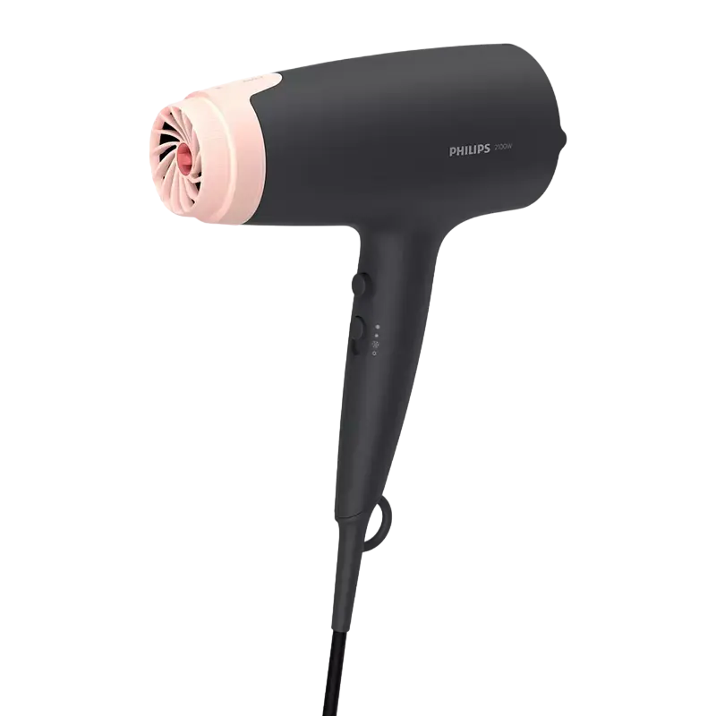 Фен Philips 3000 Series Чёрный | Розовый