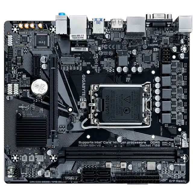 Placă de bază Gigabyte H610M S2H V2 LGA1700 Micro-ATX