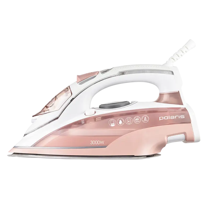 Утюг Polaris PIR3074SG Белый | Коралловый