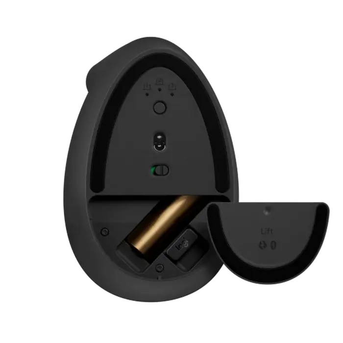 Беcпроводная мышь Logitech Lift Left Vertical Беспроводное Чёрный