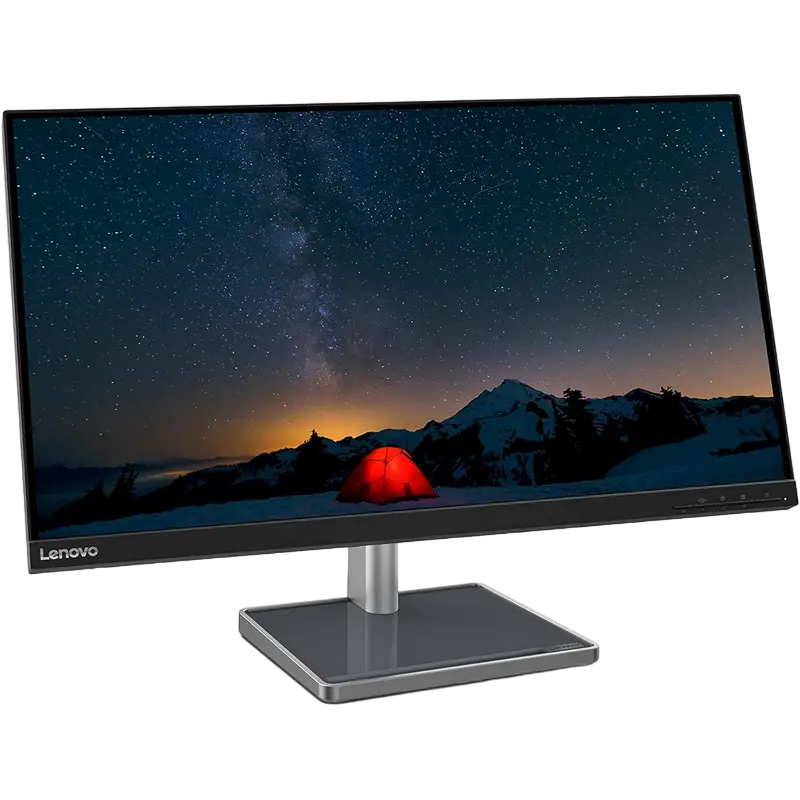 Монитор Lenovo L28u-35 Чёрный | Серебристый