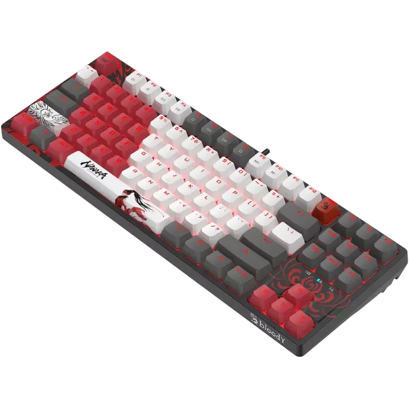 Клавиатура Bloody S87 Механический Черный