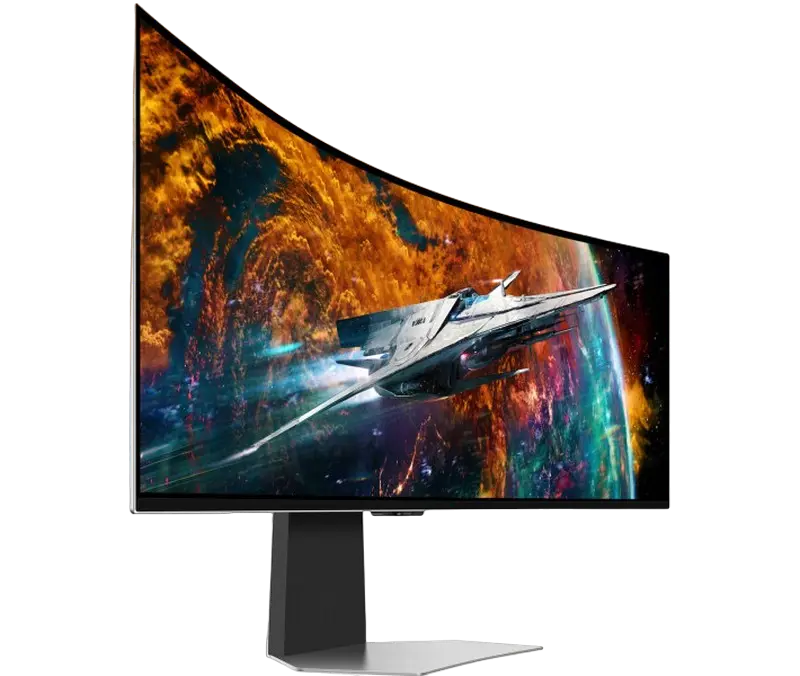 Игровой монитор Samsung Odyssey G95SC Серебристый