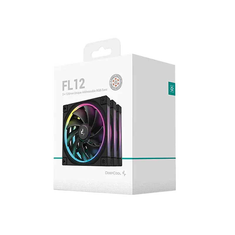 Вентилятор для ПК Deepcool FL12 SE 3in1 kit 120 мм Черный
