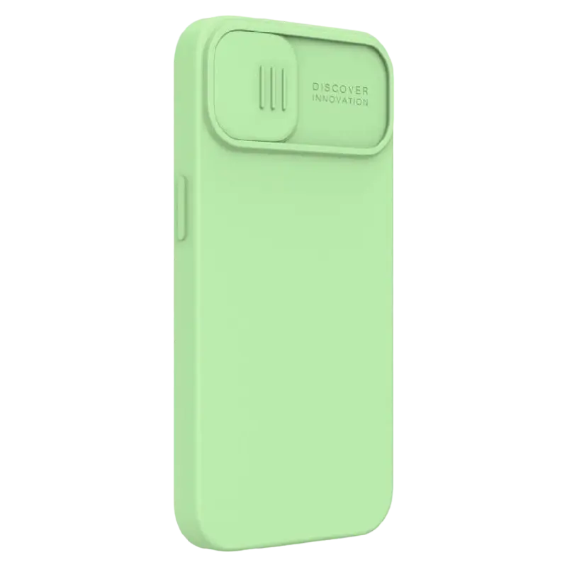 Чехол Nillkin Apple iPhone 13 CamShield Silky Silicone Camshield Mint Green