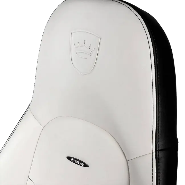 Игровое кресло Noblechairs Icon Искусственная кожа Белый/Чёрный