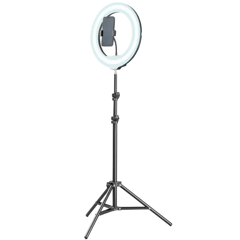 Кольцевая лампа Cellularline Selfie Ring Pro Черный