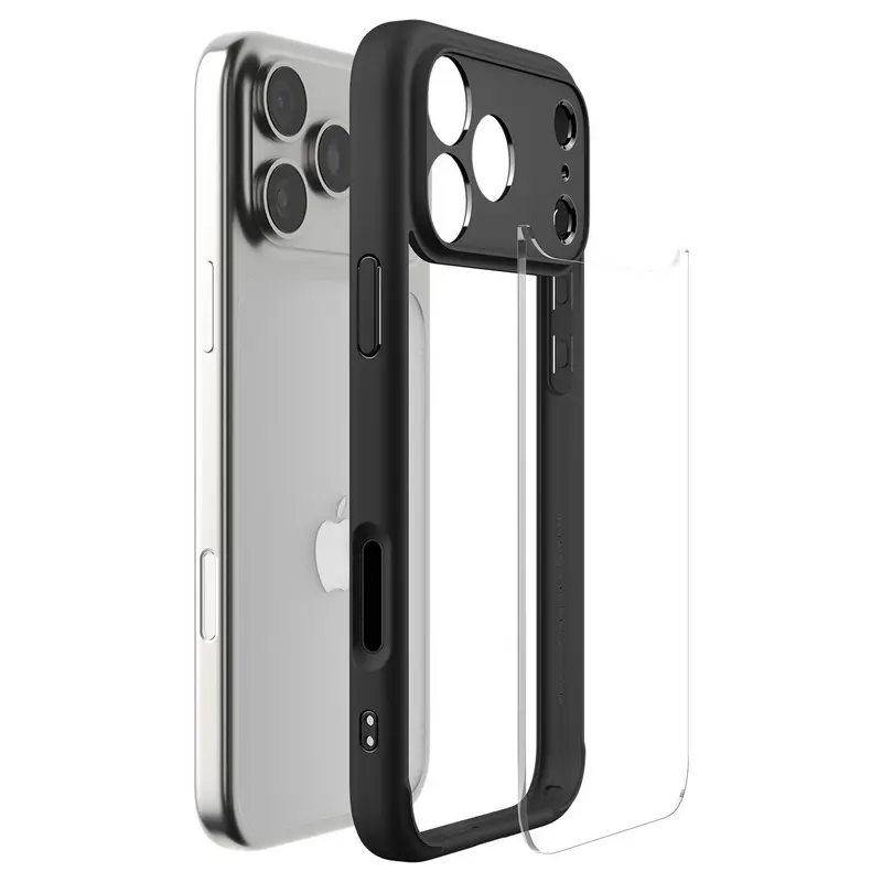 Husă Spigen Apple iPhone 17 Pro Ultra Hybrid Ultra Hybrid Negru mat