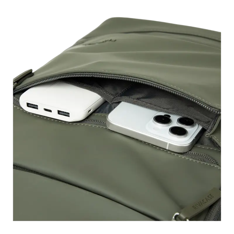 Rucsac Rivacase Eden-Eco Olive green