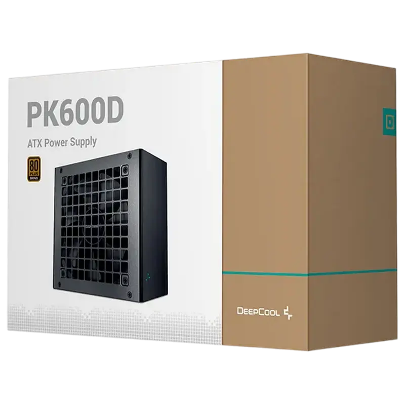 Tip Блок питания для компьютеров Deepcool GamerStorm PK600D ATX Черный