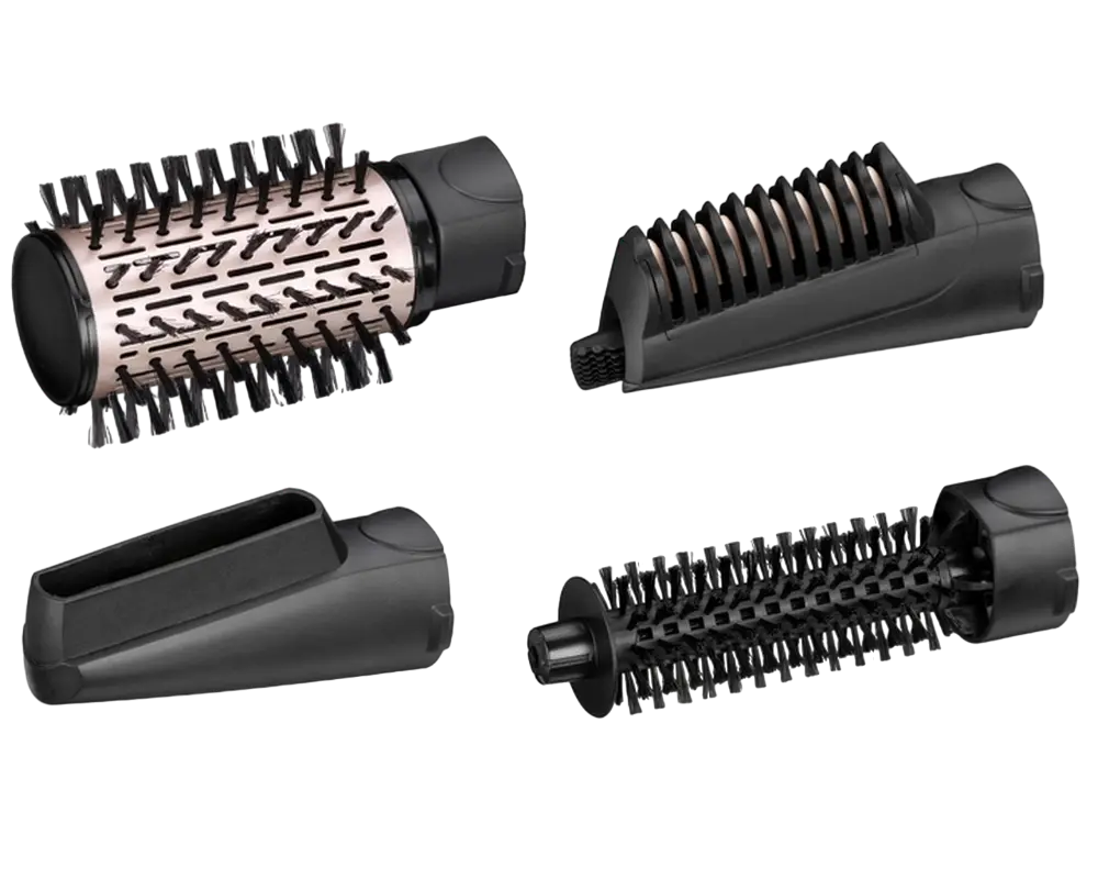 Uscător de păr-perie BaByliss Ionic Airbrush Negru