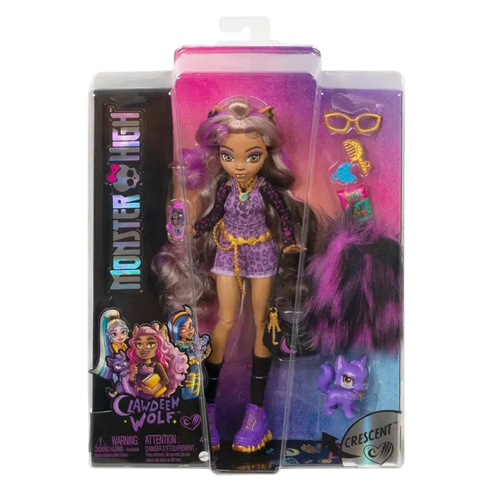 Monster High Clawdeen Wolf and Crescent