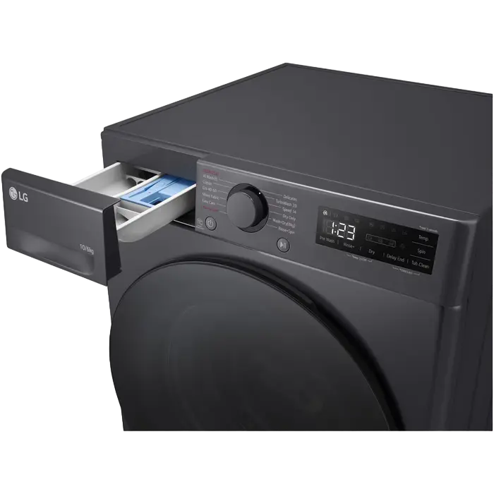 Mașină de spălat cu uscător LG F4DR510S2M Gri