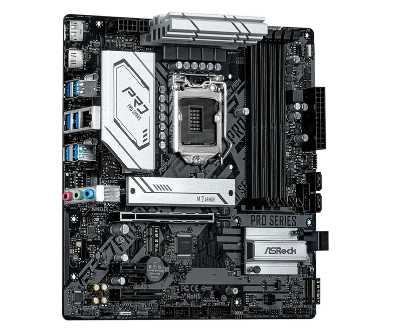 Материнская плата ASRock H570M PRO4 LGA1200 Micro-ATX