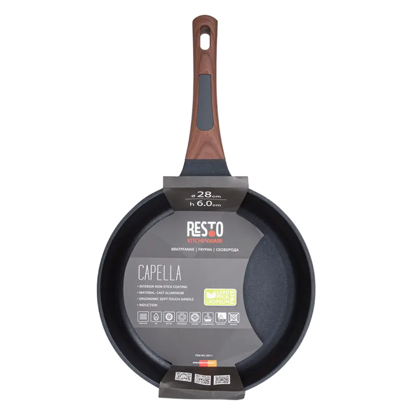 Сковорода RESTO Capella CAPELLA Чёрный