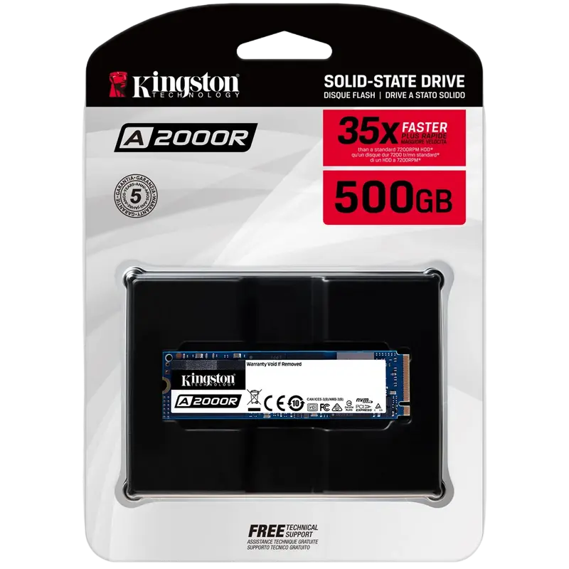 Накопитель SSD Kingston A2000 A2000 500GB
