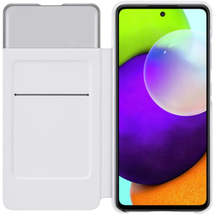 Husă tip carte Samsung Galaxy A52 S View Wallet Cover White