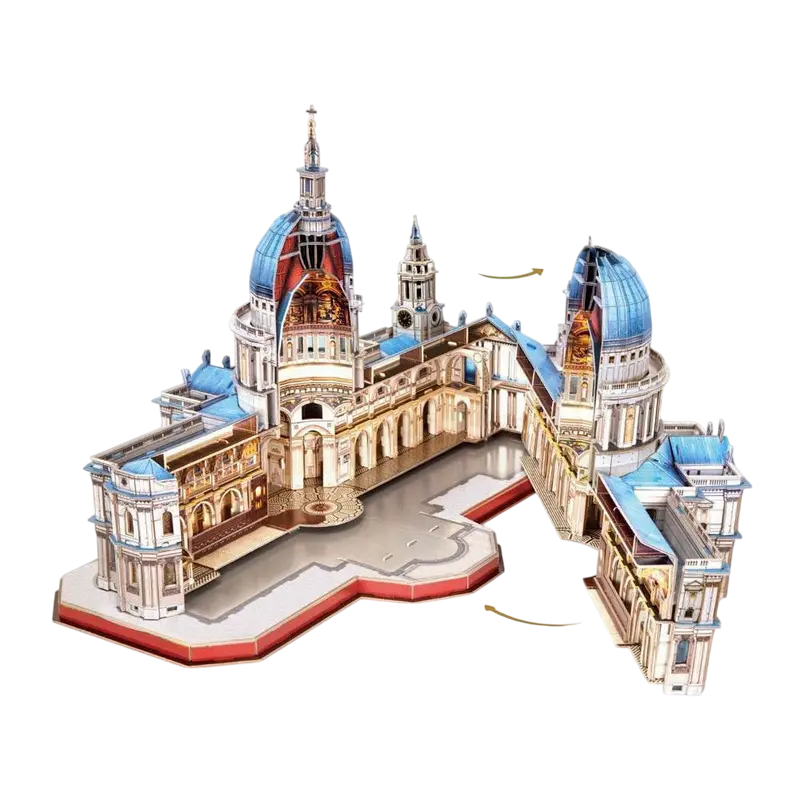 Puzzle 3D CubicFun St.Pauls Cathedral Multicolor
