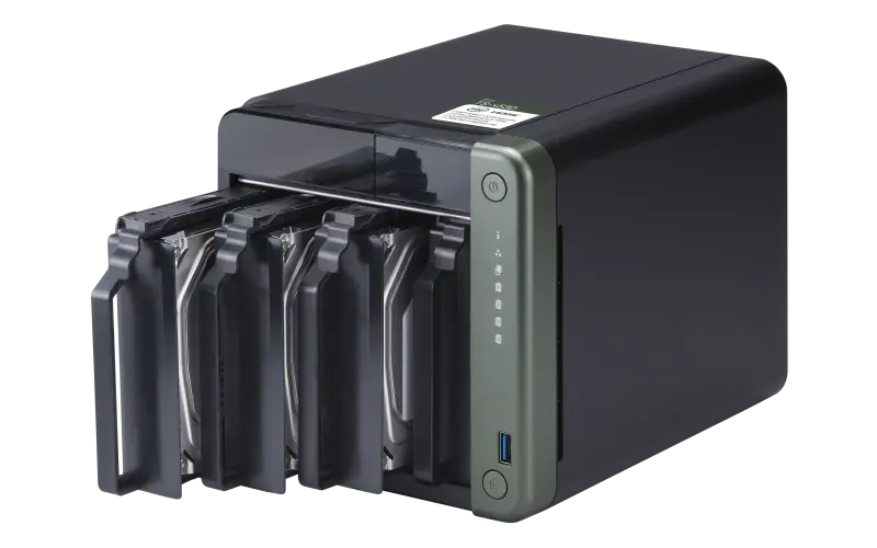 Сетевое хранилище Qnap TS-453D Черный