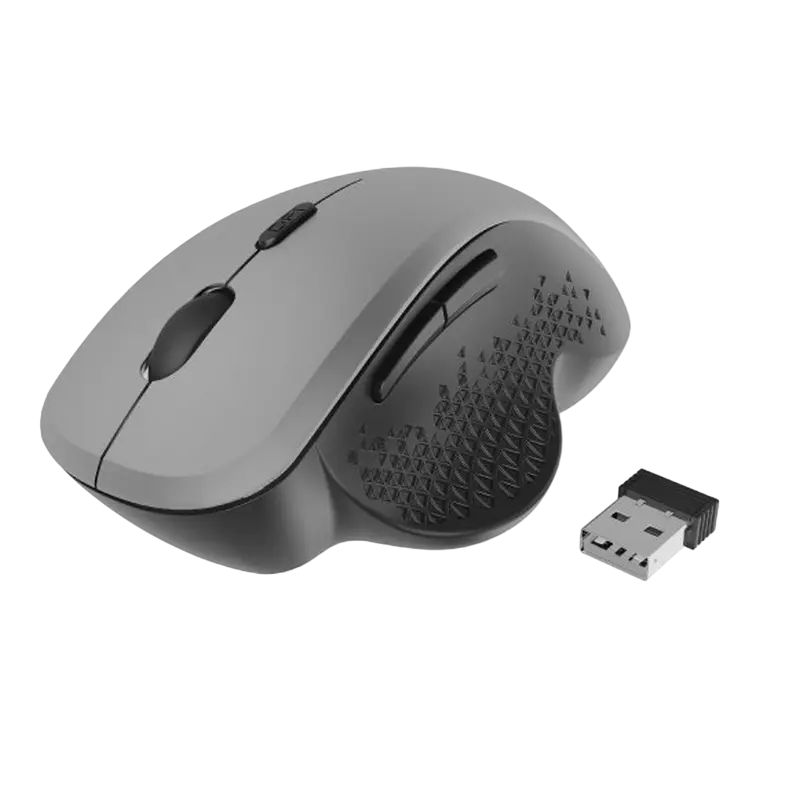 Беcпроводная мышь Gembird MUSW-6B-03 Беспроводное Серый | Черный